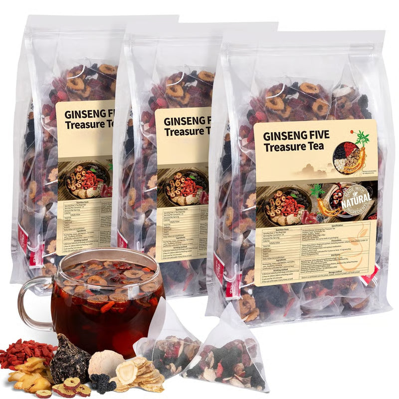 Hot Sale 45% OFF - Ginseng Six Treasure Tea-Energize Your Day